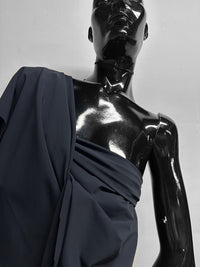 Italian Midnight Minimal Matte Firm Swimwear - L'Etoffe Fabrics LLC