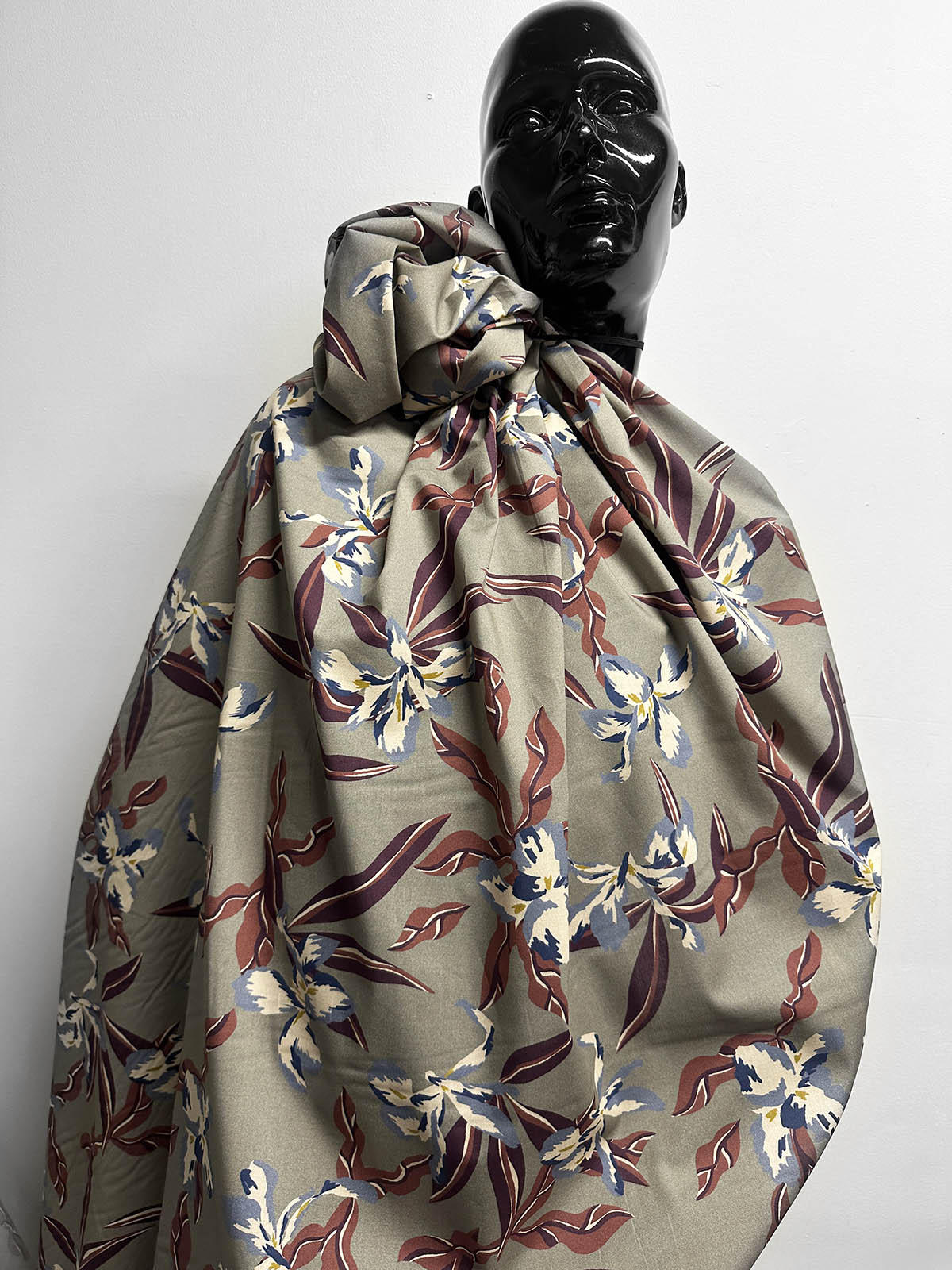 Italian Orchid Light Stretch Cotton - L'Etoffe Fabrics LLC