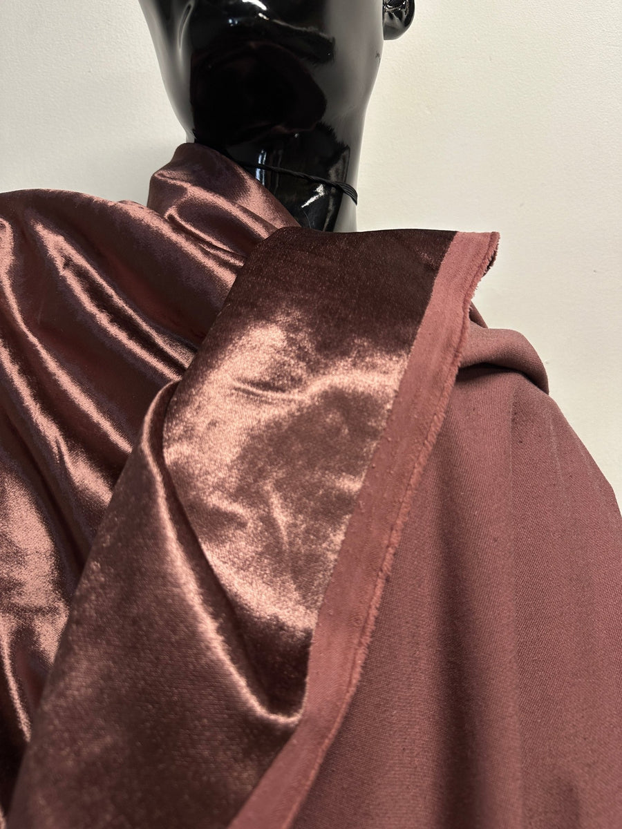 Italian Panné Mauve Velvet - L'Etoffe Fabrics LLC