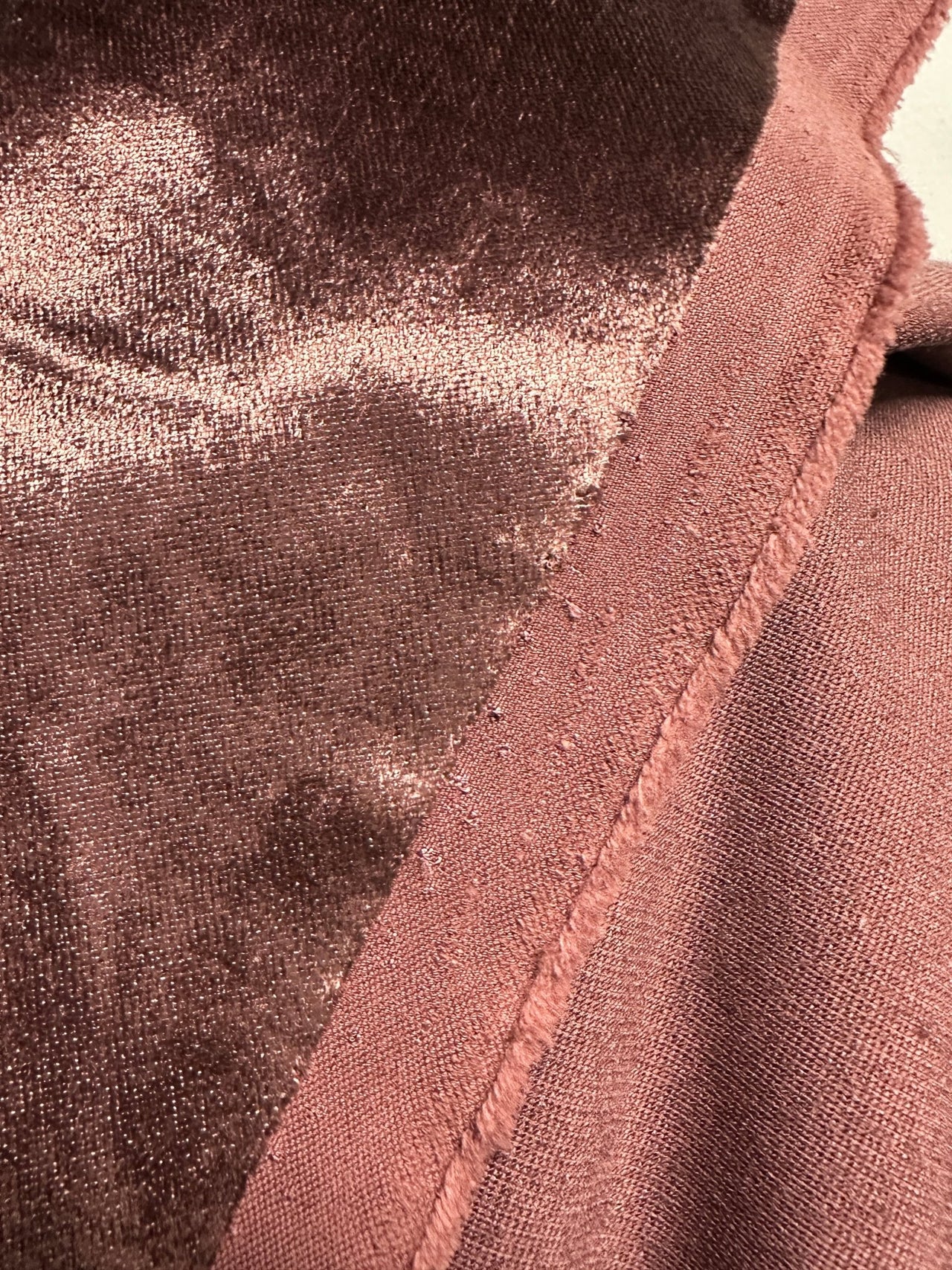 Italian Panné Mauve Velvet - L'Etoffe Fabrics LLC