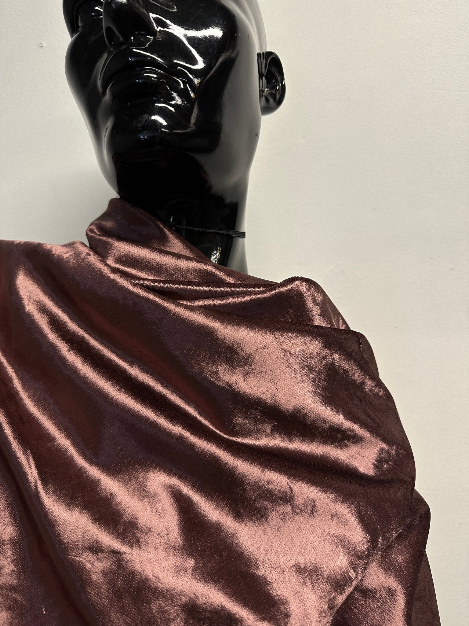 Italian Panné Mauve Velvet - L'Etoffe Fabrics LLC