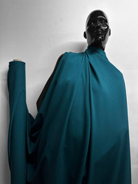 Italian Peacock Tropical Wool - L'Etoffe Fabrics LLC