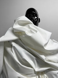 Italian Perfect Crisp White Cotton Shirtings With Body - L'Etoffe Fabrics LLC