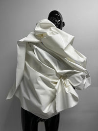 Italian Perfect Crisp White Cotton Shirtings With Body - L'Etoffe Fabrics LLC