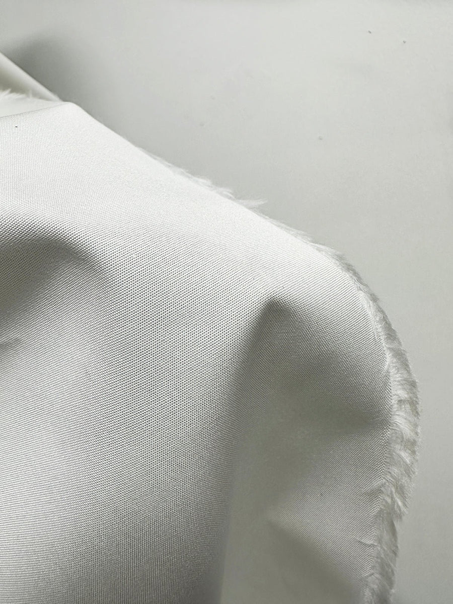 Italian Perfect Crisp White Cotton Shirtings With Body - L'Etoffe Fabrics LLC