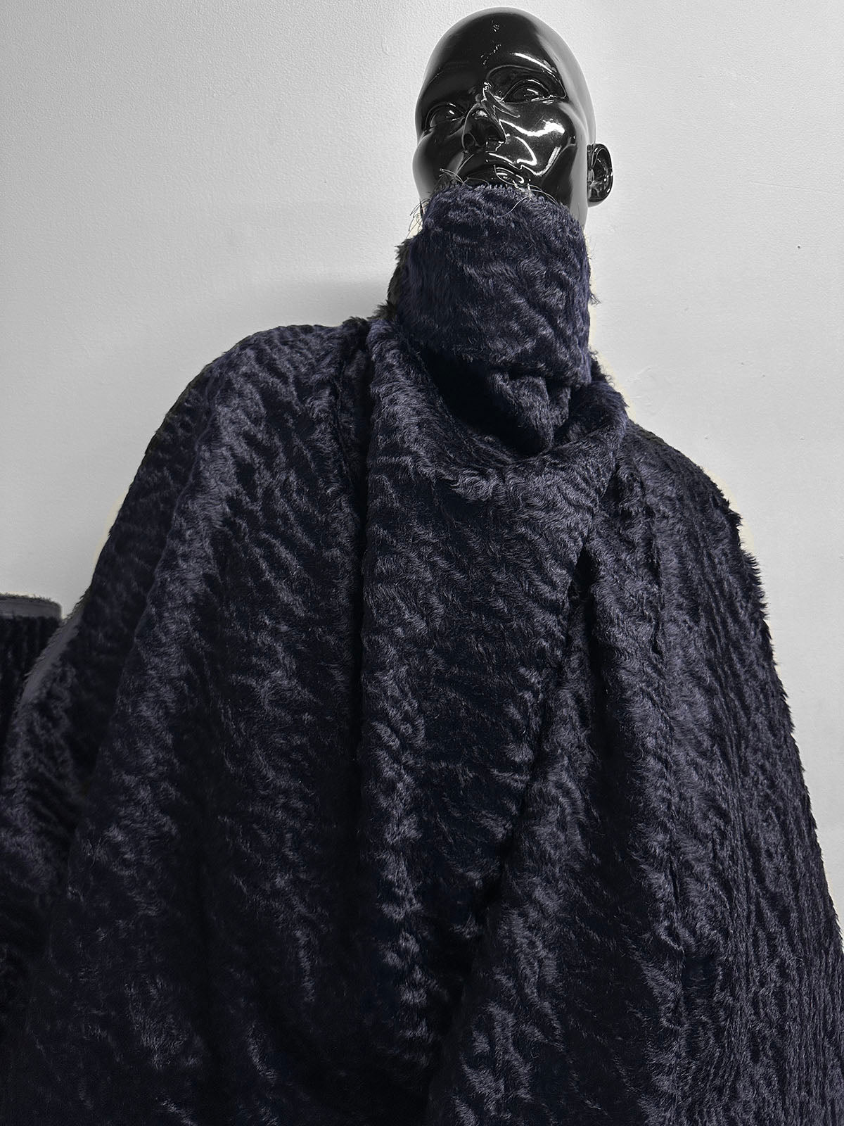 Italian Purple Angora Goat Wool - L'Etoffe Fabrics LLC