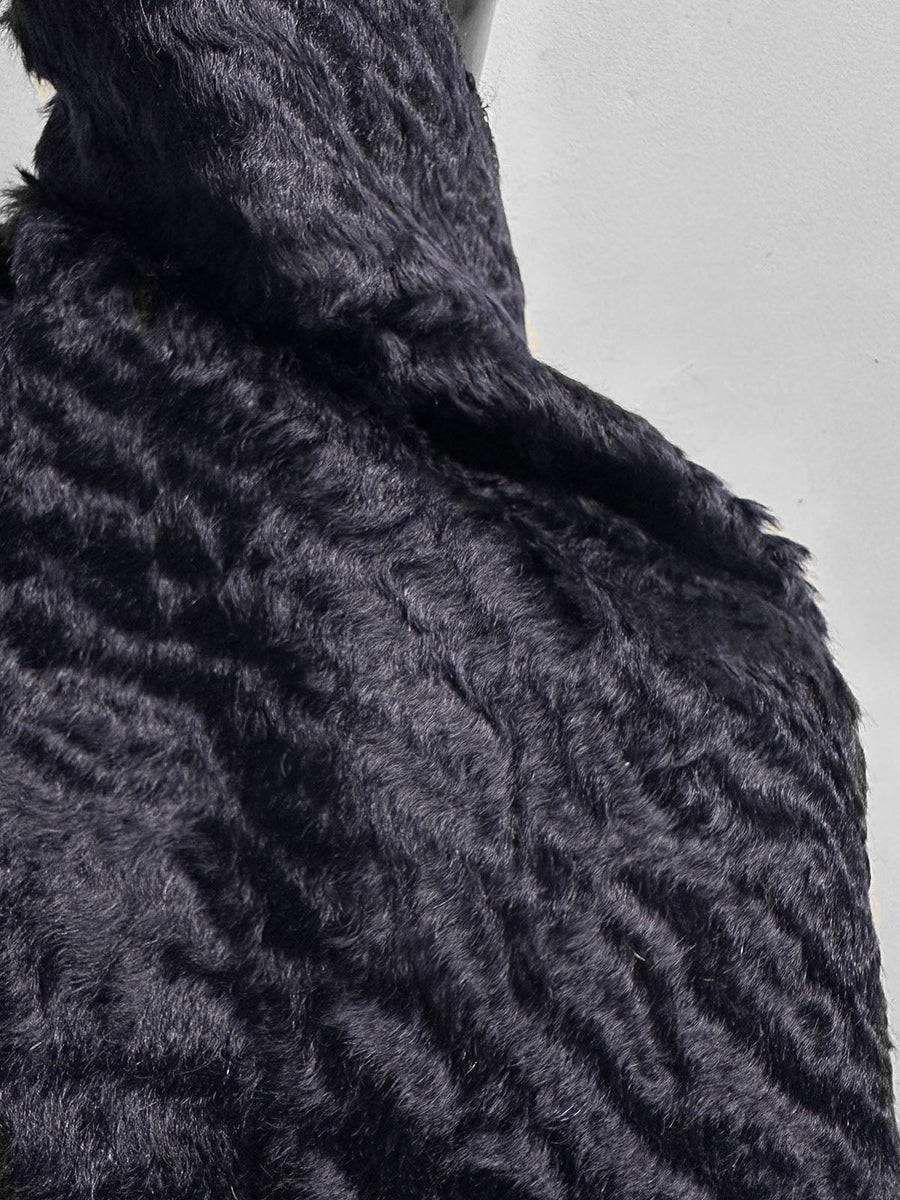 Italian Purple Angora Goat Wool - L'Etoffe Fabrics LLC