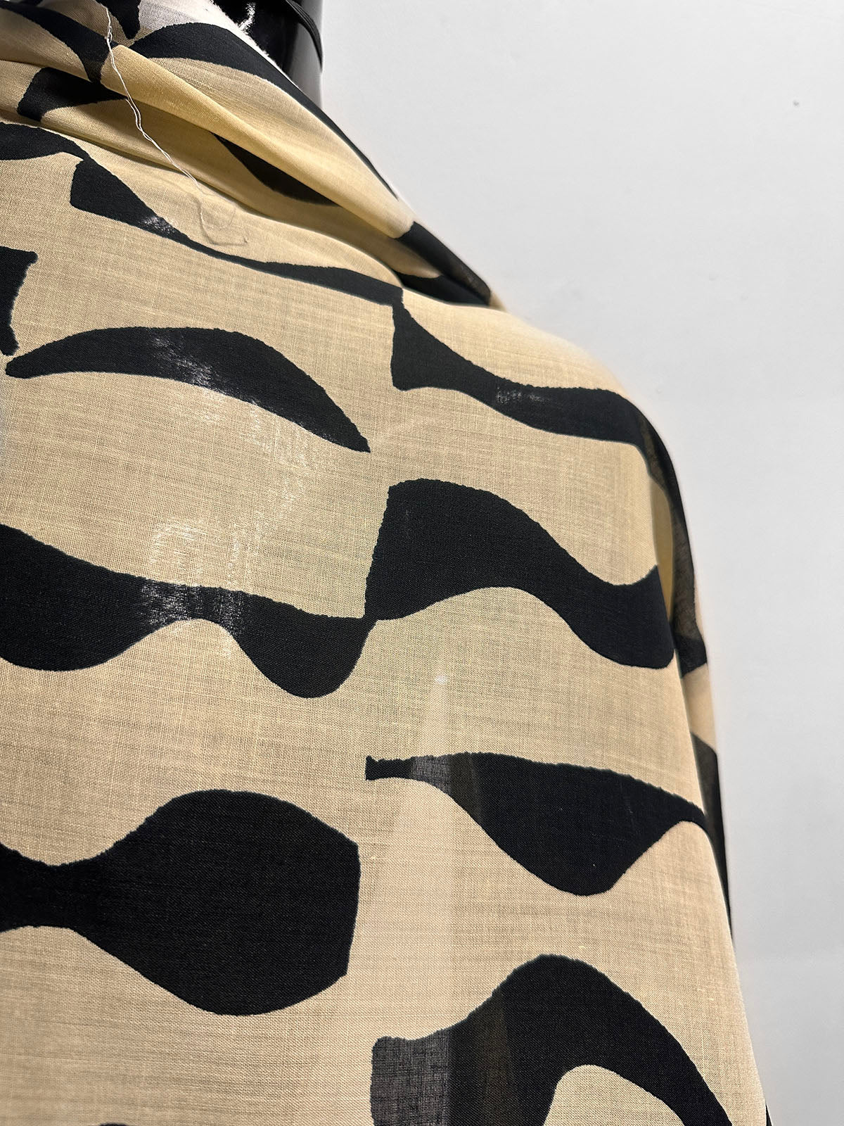 Italian Ramie Cotton Voile Print - L'Etoffe Fabrics LLC