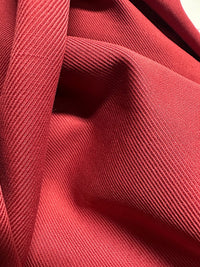 Italian Refined Cotton Linen Chino Twill Rose Lipstick - L'Etoffe Fabrics LLC