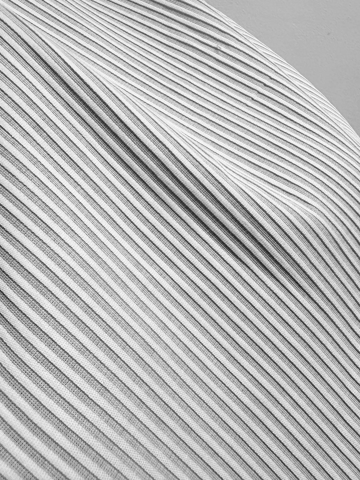 Italian Seasonal Crisp White Tucked Shirting - L'Etoffe Fabrics LLC