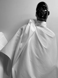 Italian Seasonal Crisp White Tucked Shirting - L'Etoffe Fabrics LLC