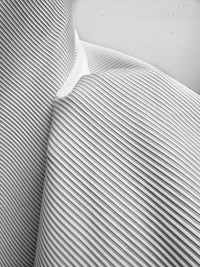 Italian Seasonal Crisp White Tucked Shirting - L'Etoffe Fabrics LLC