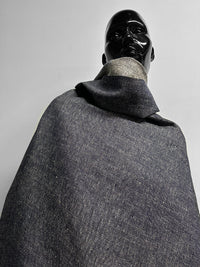 Italian Silk Linen Slub Denim - L'Etoffe Fabrics LLC