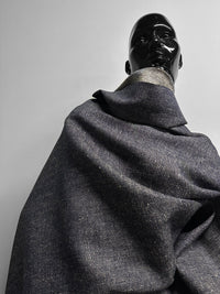 Italian Silk Linen Slub Denim - L'Etoffe Fabrics LLC