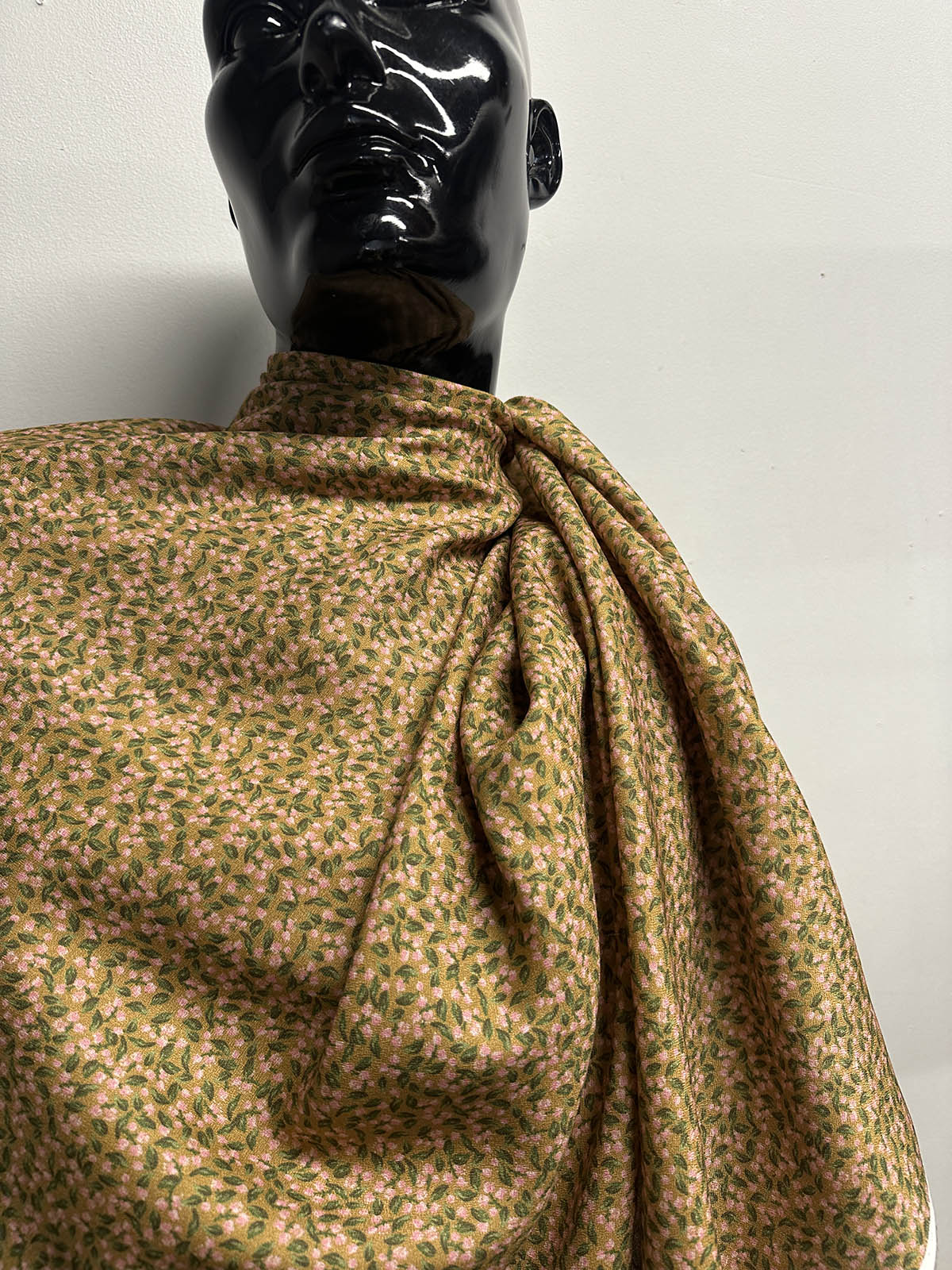 Italian Simple Ditsy Floral Viscose Crepe - L'Etoffe Fabrics LLC