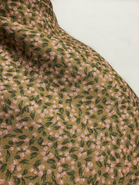 Italian Simple Ditsy Floral Viscose Crepe - L'Etoffe Fabrics LLC