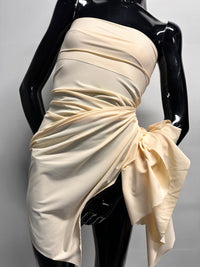 Italian Slinky Swim Suit Lining Light Beige - L'Etoffe Fabrics LLC