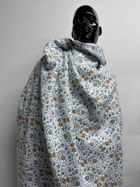 Italian Soft Eastern Print Cotton Linen - L'Etoffe Fabrics LLC