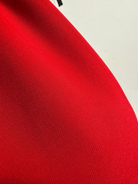 Italian Soft Smooth Viscose Crepe - Red - L'Etoffe Fabrics LLC