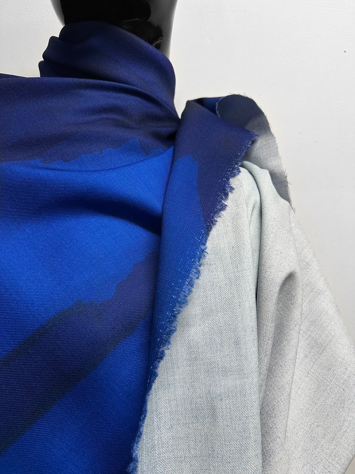 Italian Stretch Wool Twill Panel - L'Etoffe Fabrics LLC