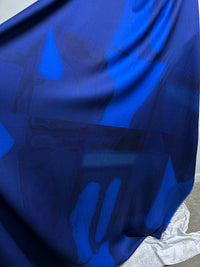 Italian Stretch Wool Twill Panel - L'Etoffe Fabrics LLC