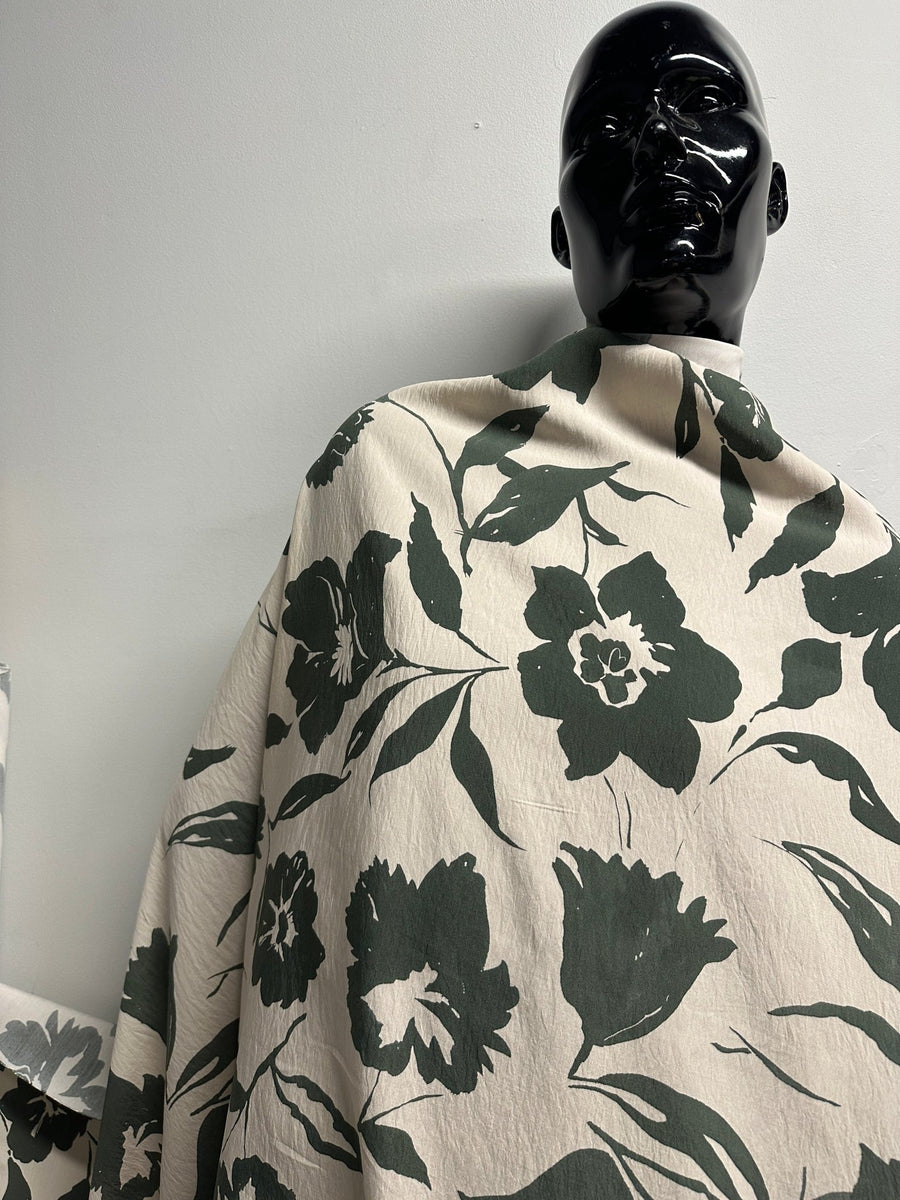 Italian Summer Border Print Floral - L'Etoffe Fabrics LLC