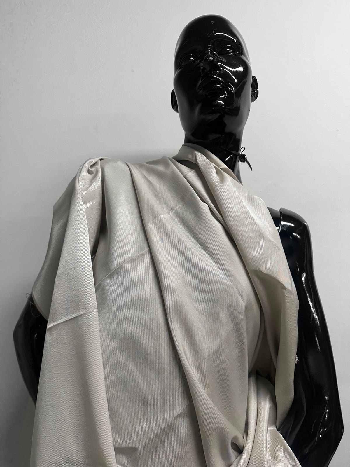 Italian Summer Cotton Viscose Twill Lining - Sand - L'Etoffe Fabrics LLC