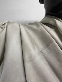 Italian Summer Cotton Viscose Twill Lining - Sand - L'Etoffe Fabrics LLC