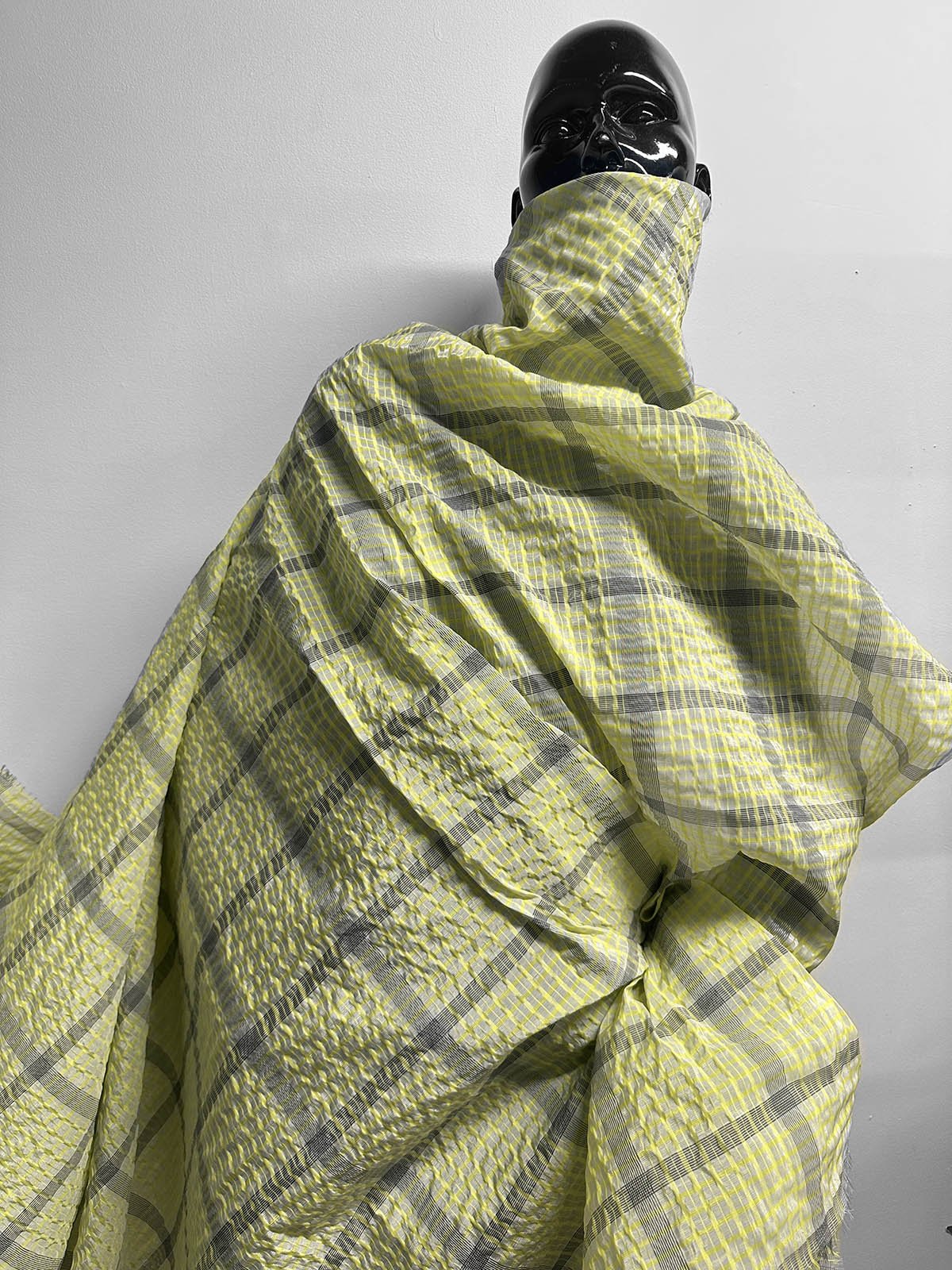 Italian Techno Couture Textured Organza - L'Etoffe Fabrics LLC
