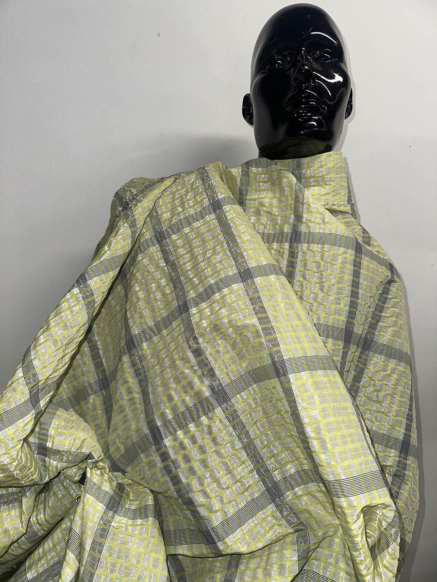 Italian Techno Couture Textured Organza - L'Etoffe Fabrics LLC