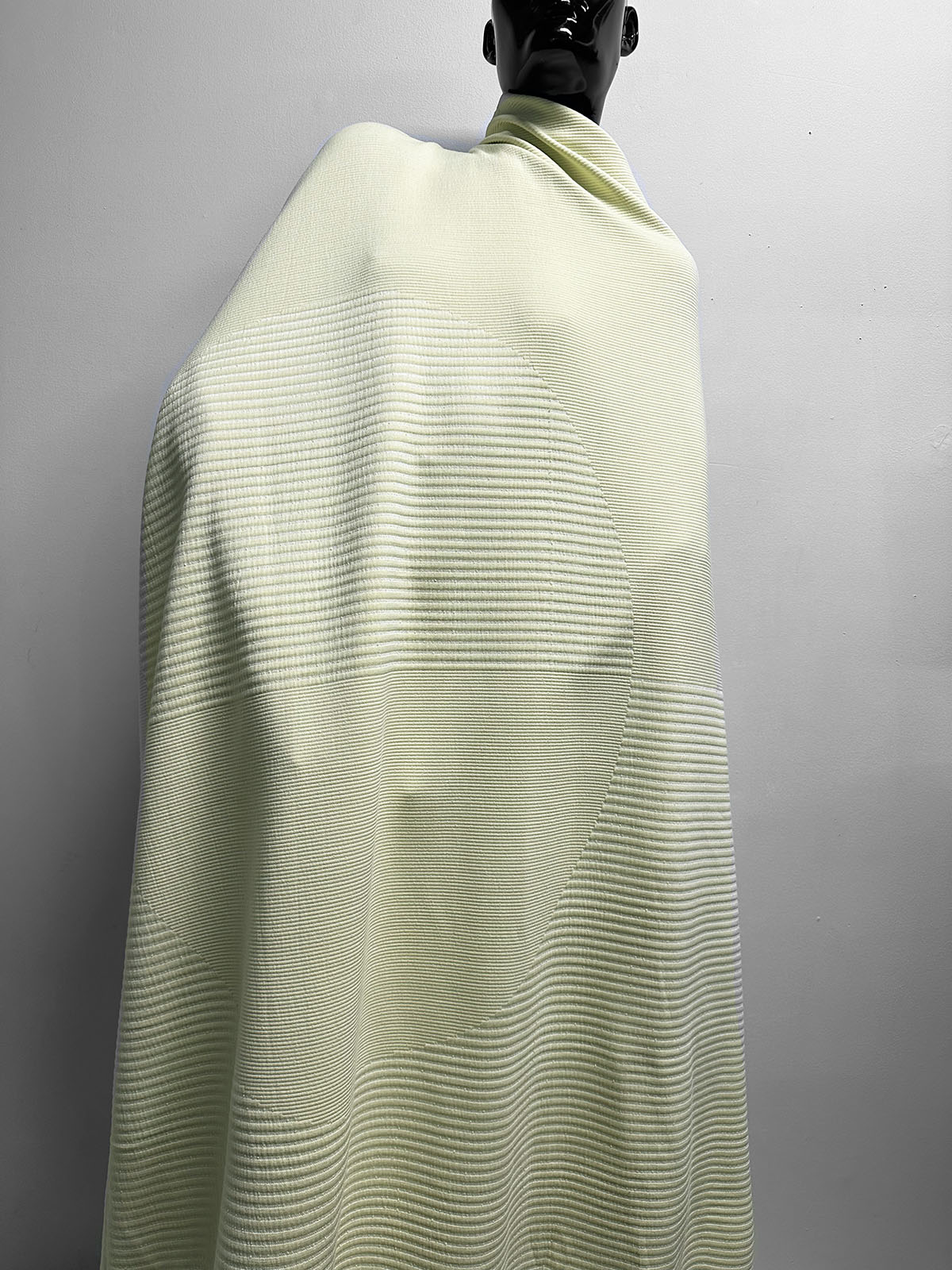 Italian Textured Disc Knit Panel - L'Etoffe Fabrics LLC