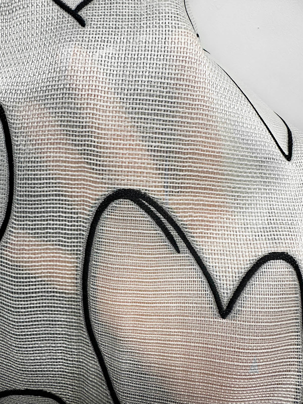 Italian "Treat Me Right" Silk Cotton Organza - L'Etoffe Fabrics LLC