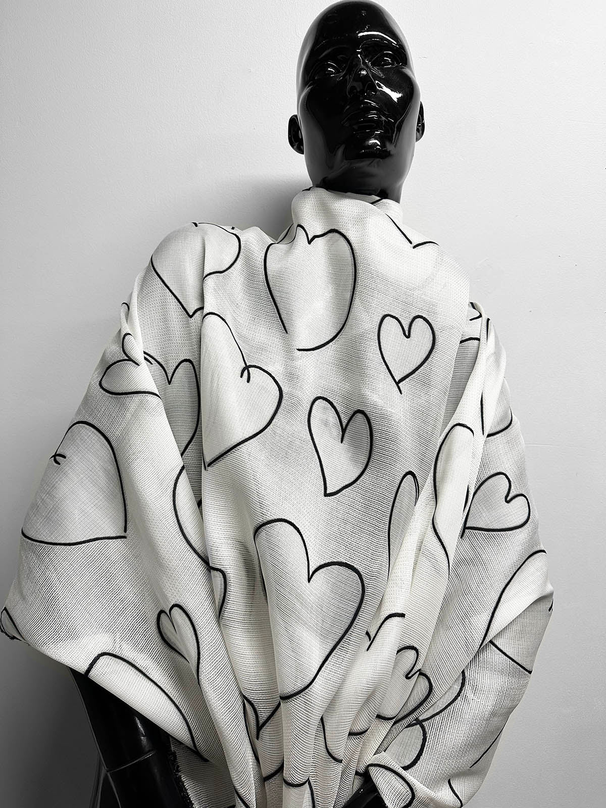 Italian "Treat Me Right" Silk Cotton Organza - L'Etoffe Fabrics LLC