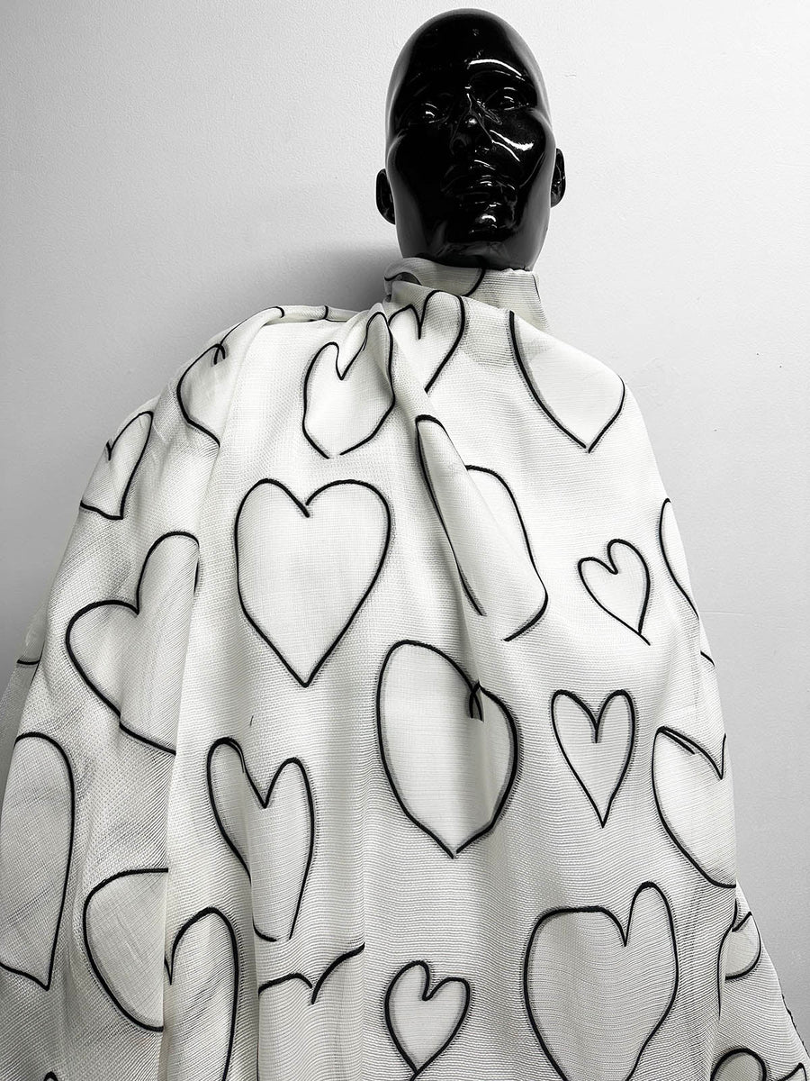 Italian "Treat Me Right" Silk Cotton Organza - L'Etoffe Fabrics LLC