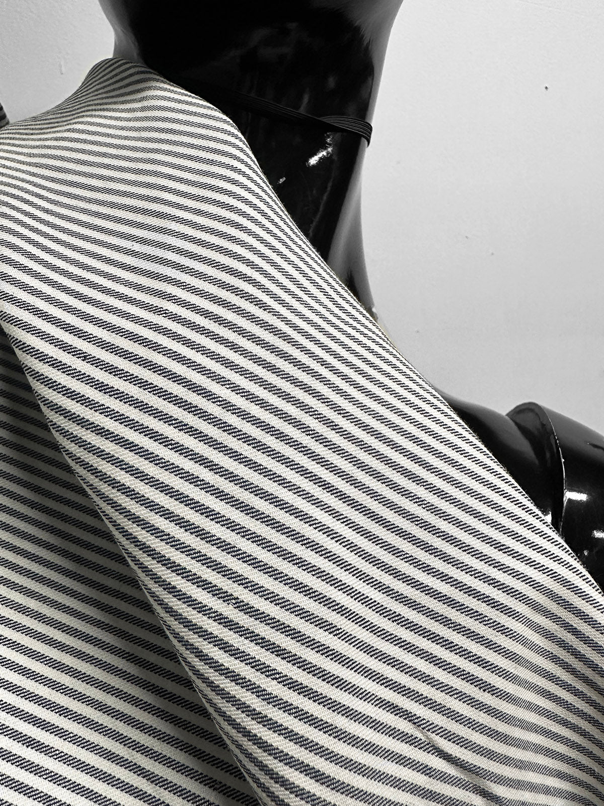 Italian Twill Stripe Cotton Twill - L'Etoffe Fabrics LLC