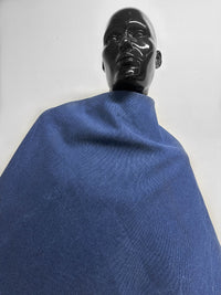 Italian Washed Soft Faded Denim Fabric - Dark - L'Etoffe Fabrics LLC
