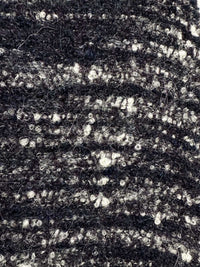 Italian Wool Alpaca Mohair Bouclé Knit Plum - L'Etoffe Fabrics LLC