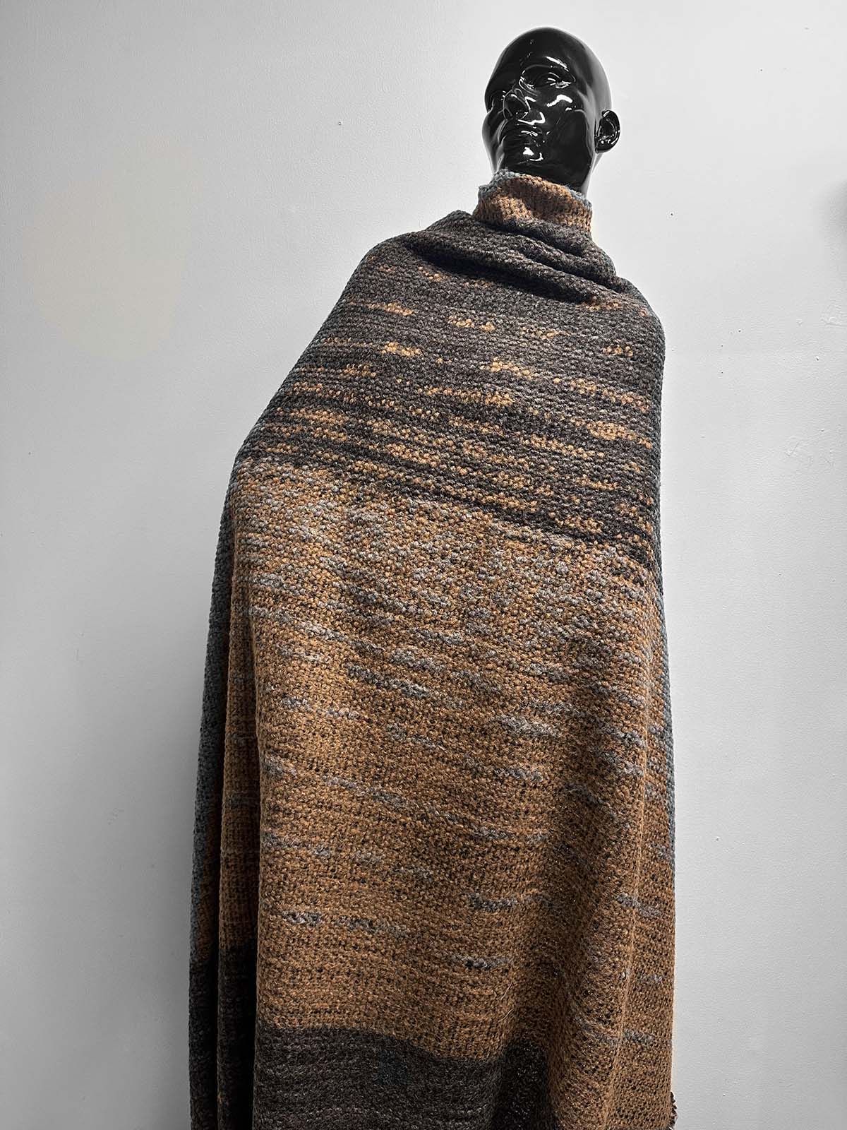 Italian Wool Chunky Sweater Knit Panel - L'Etoffe Fabrics LLC