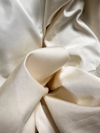 Ivory Peau de Soie Remnant Cuts - L'Etoffe Fabrics LLC