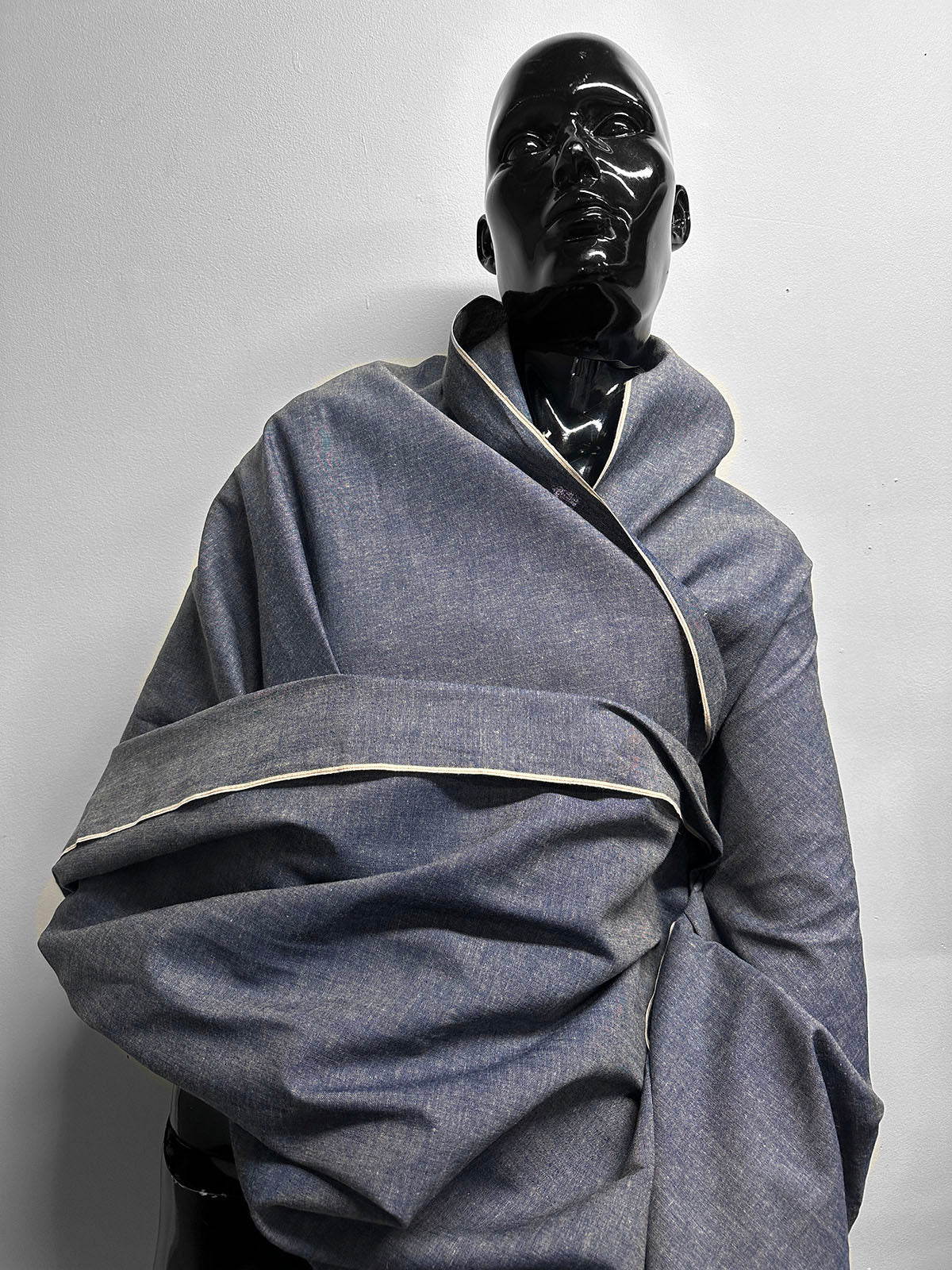 Japanese Selvedge Chambray Shirting 5 oz. - L'Etoffe Fabrics LLC