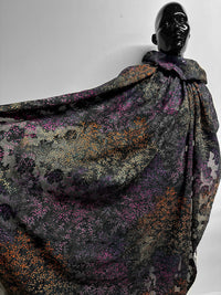 Jaquard Ombre Floral Cotton Voile - L'Etoffe Fabrics LLC