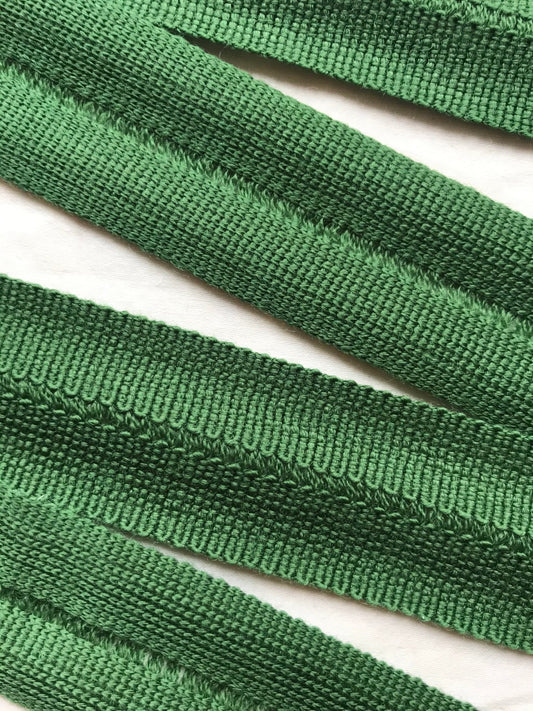 Kelly Green Wool Binder By The Yard - L'Etoffe Fabrics LLC