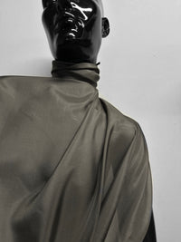 Khaki Silk Habotai - L'Etoffe Fabrics LLC