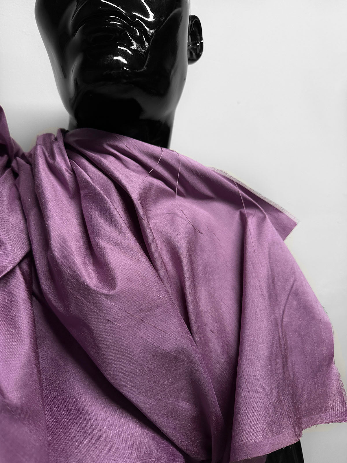 Lilac Silk Dupioni - L'Etoffe Fabrics LLC