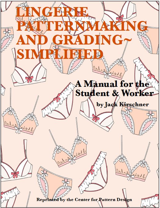 Lingerie Patternmaking and Grading Simplified And Sloper E Book - L'Etoffe Fabrics LLC