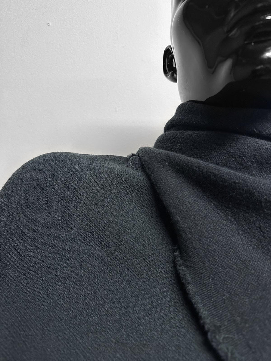 Loden Double Face Flannel Crepe Dark Teal - L'Etoffe Fabrics LLC