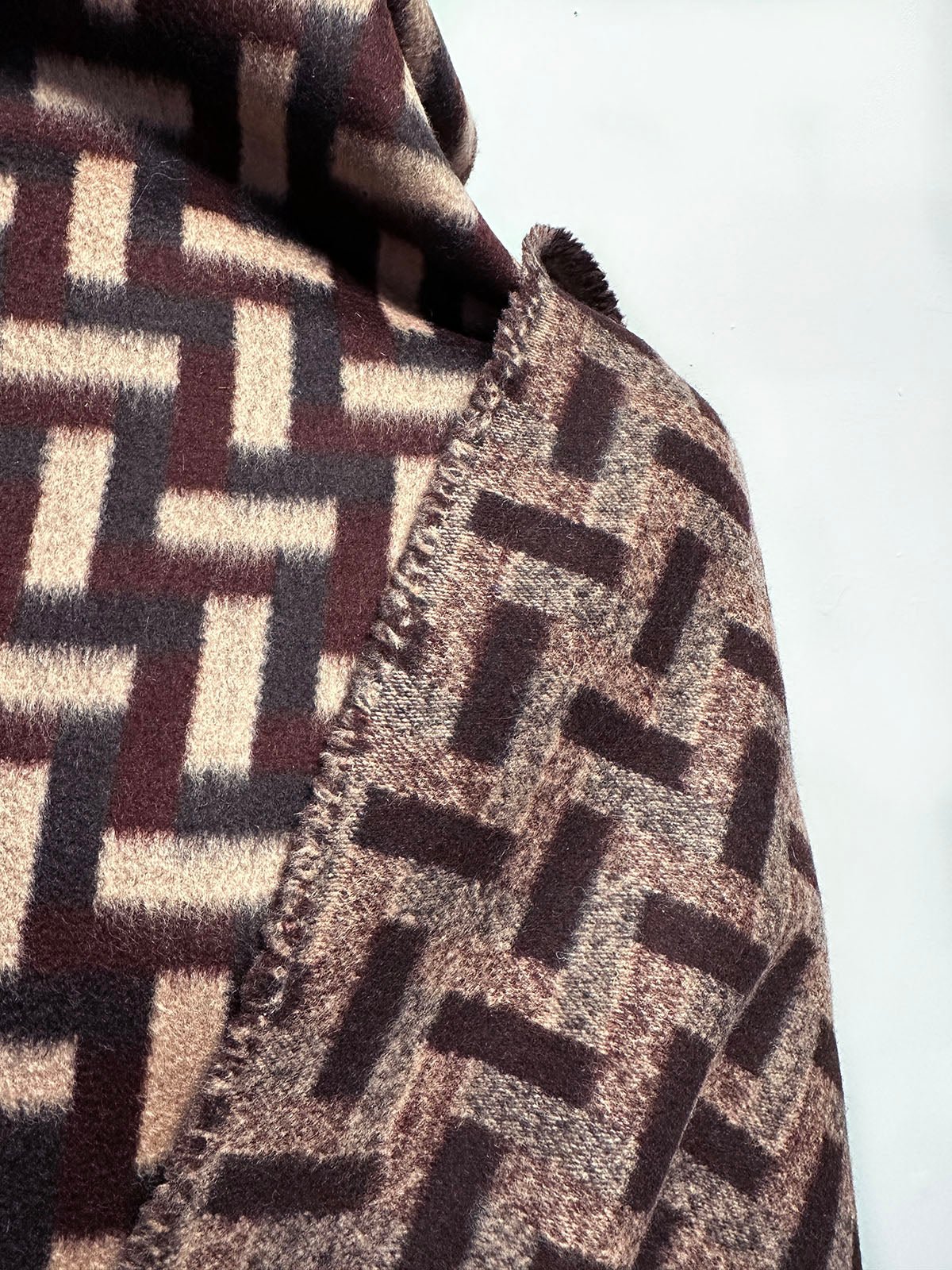 Luxury Deco Brushed Wool Coating - L'Etoffe Fabrics LLC