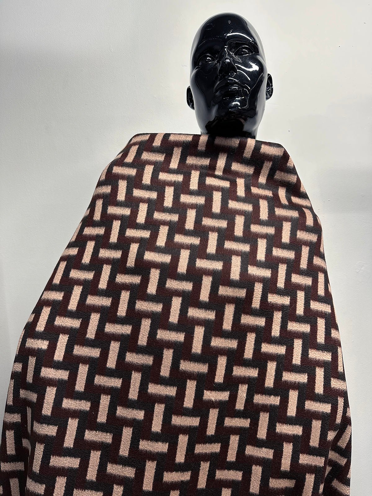 Luxury Deco Brushed Wool Coating - L'Etoffe Fabrics LLC