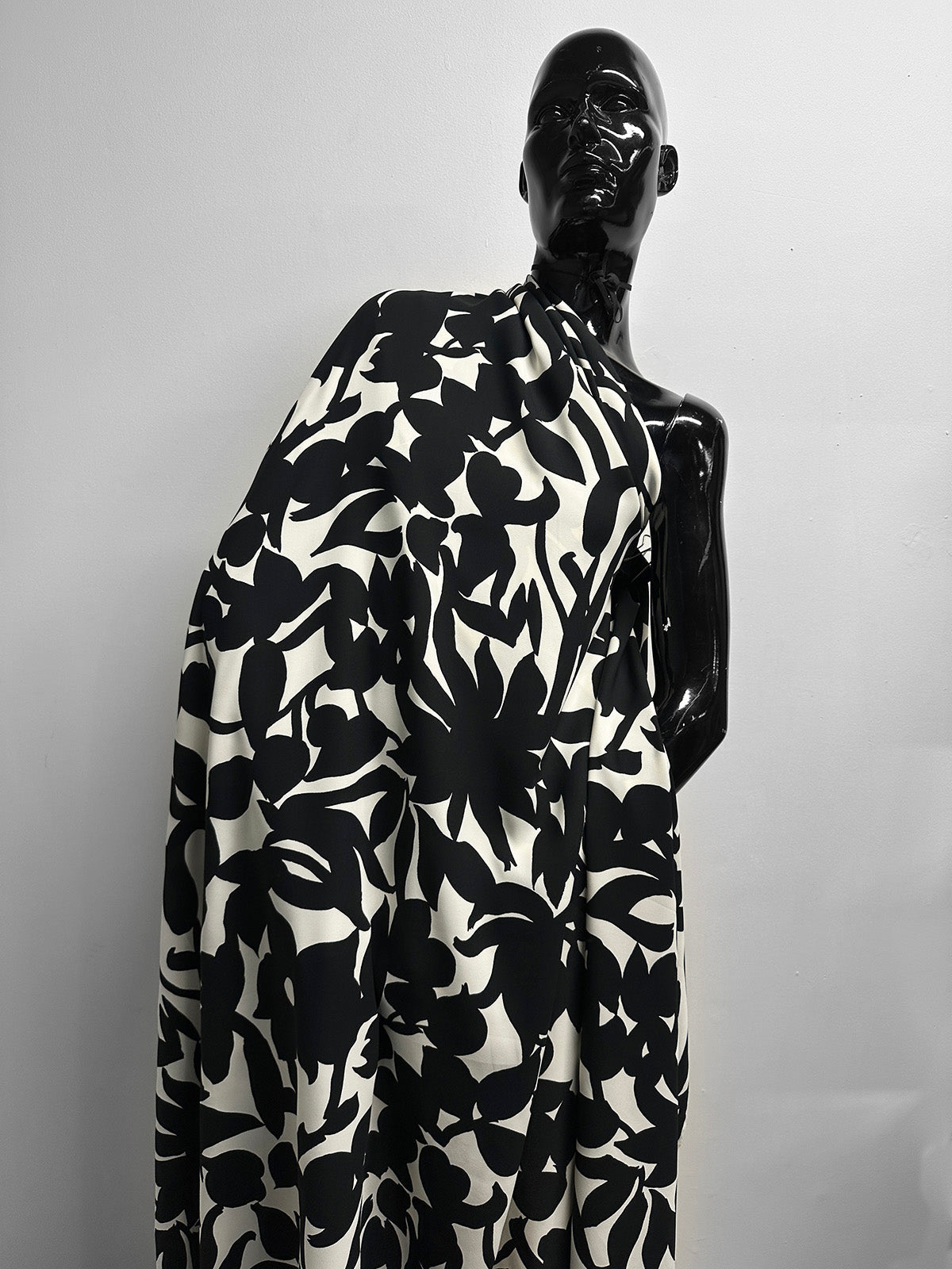 Luxury Floral Crepe Print - L'Etoffe Fabrics LLC