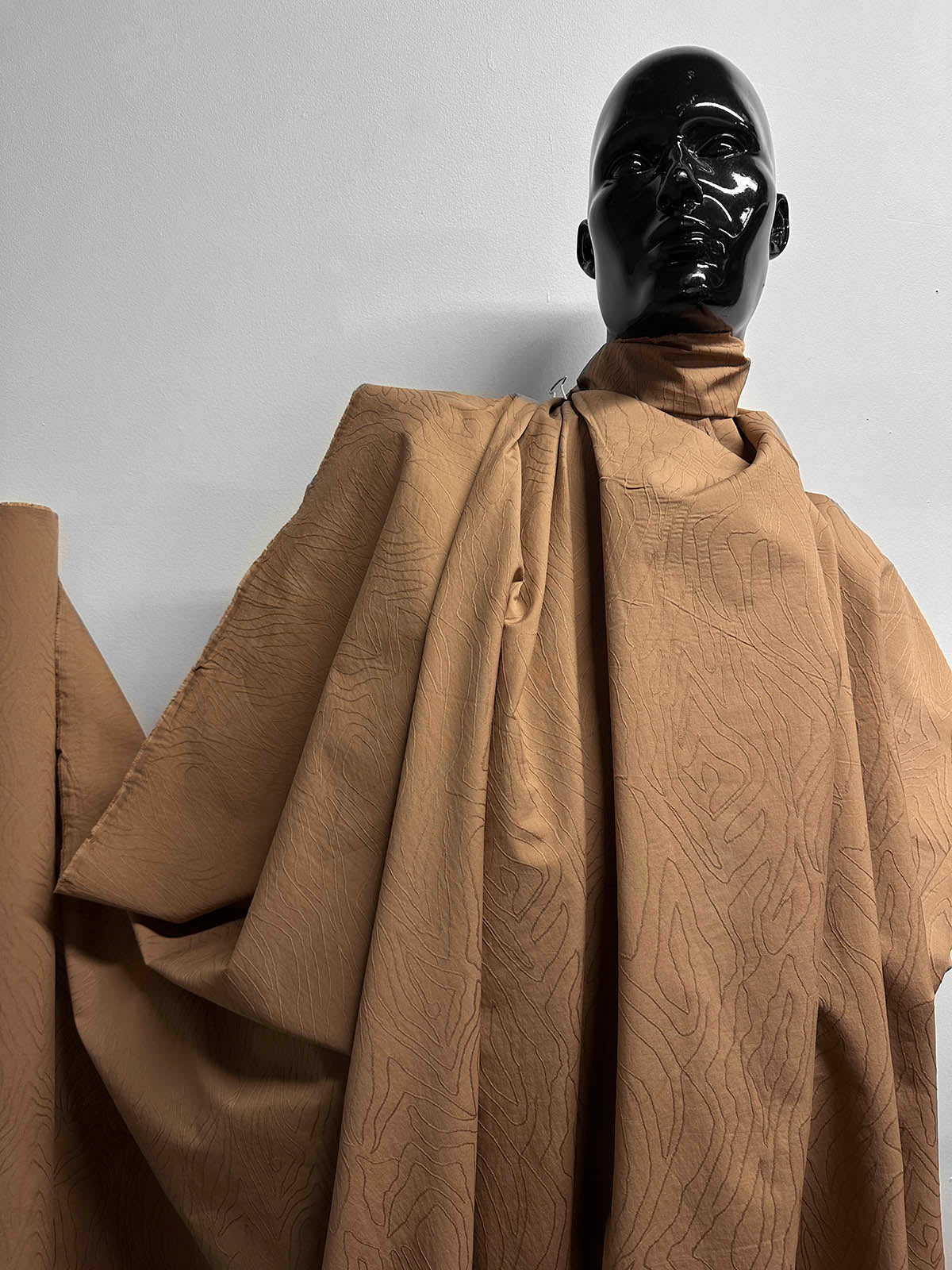 Luxury Italain Jacquard Wood Grain - L'Etoffe Fabrics LLC